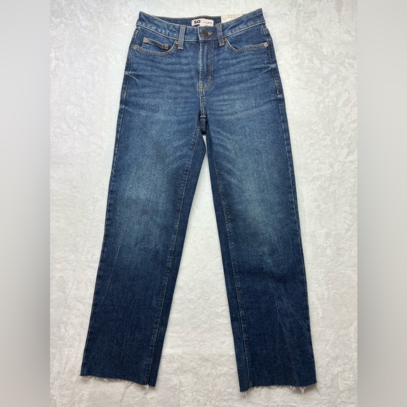 SO Pants - SO woman’s Straight Fit Blue Jeans